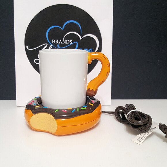 NEW Garfield Mug Warmer With 12 OZ Garfield Mug - Picture 3 of 13